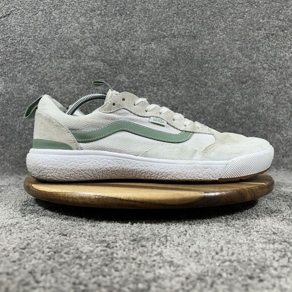 Vans Other - Vans UltraRange Exo Mens Size 12 White Suede Green Athletic Outdoor Shoes Used
